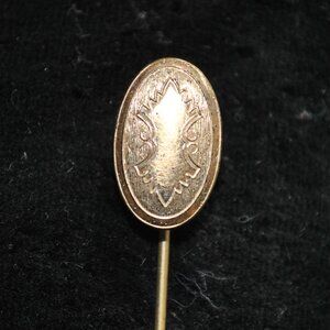 Antique Horton, Angell & Co. Engraved Edwardian Gold-filled Stick / Tie Pin